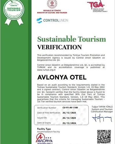 Avlonya Отель 3*